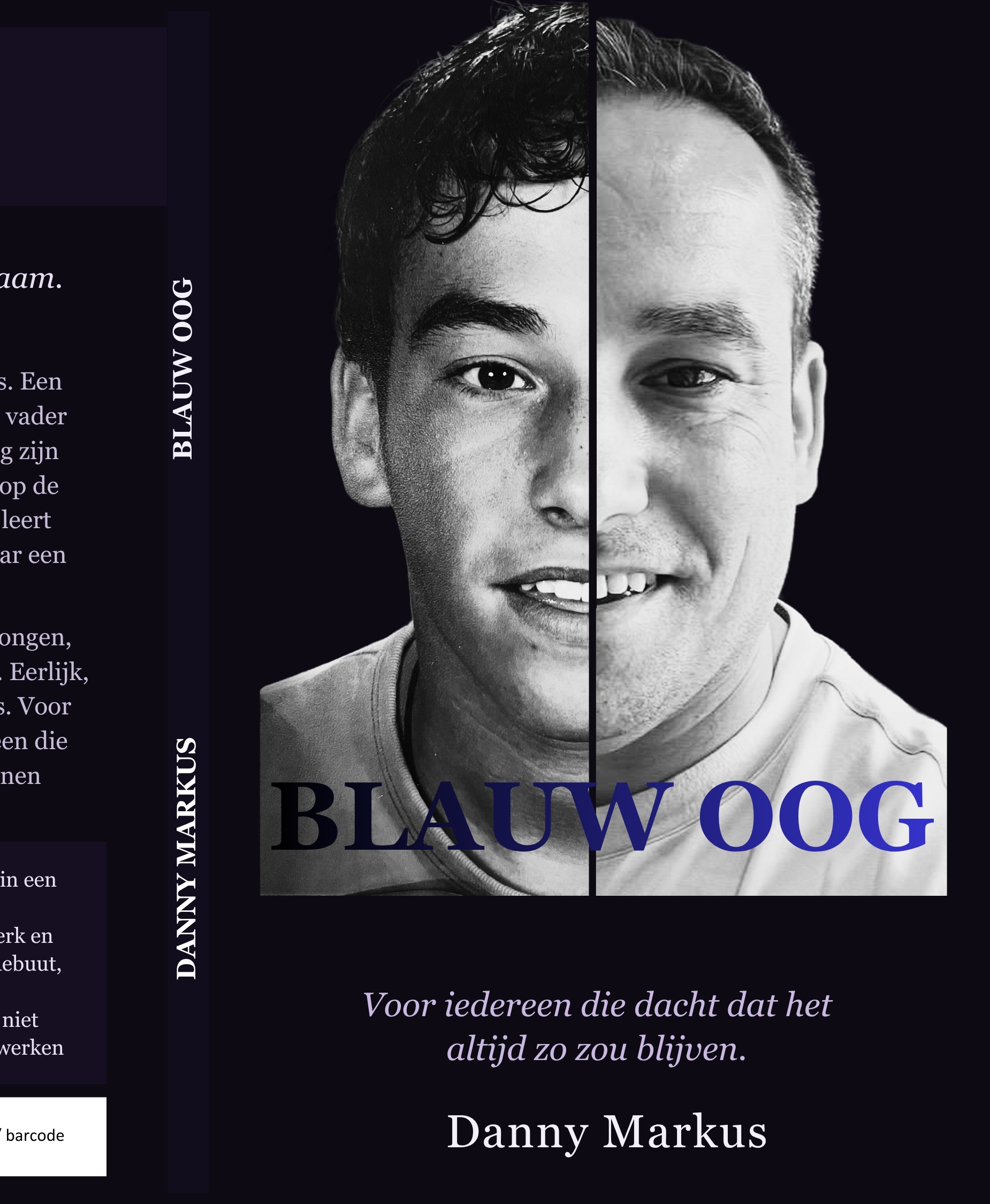 Omslag van Blauw Oog van Danny Markus